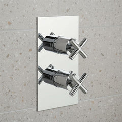 3 outlet thermostatic shower mixer valve