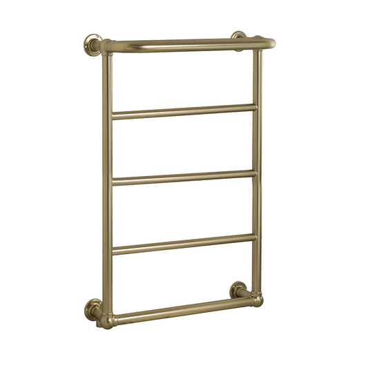 Towel warmer radiator brushed brass