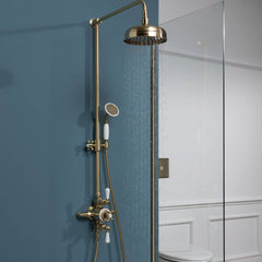 Traditional Exposed Thermostatic Shower Kit