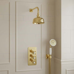 traditional shower arm and shower head  set 