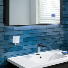Chrome toothbrush tumbler -tapron