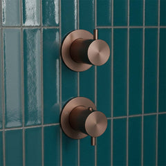 two handle shower valve - Bronze 