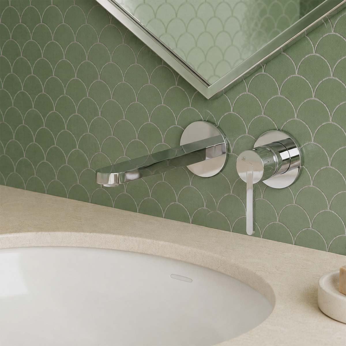 wall mounted basin tap with single handle