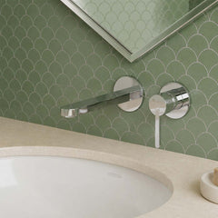 wall mounted basin tap with single handle