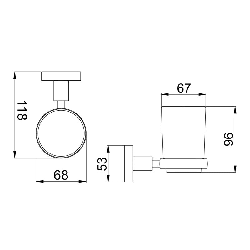 toothbrush tumbler holder - Tapron