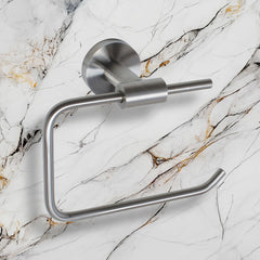 Wall mounted toilet roll holder