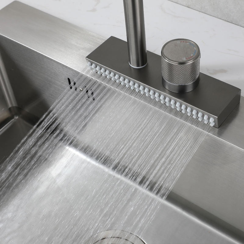 waterfall kitchen tap