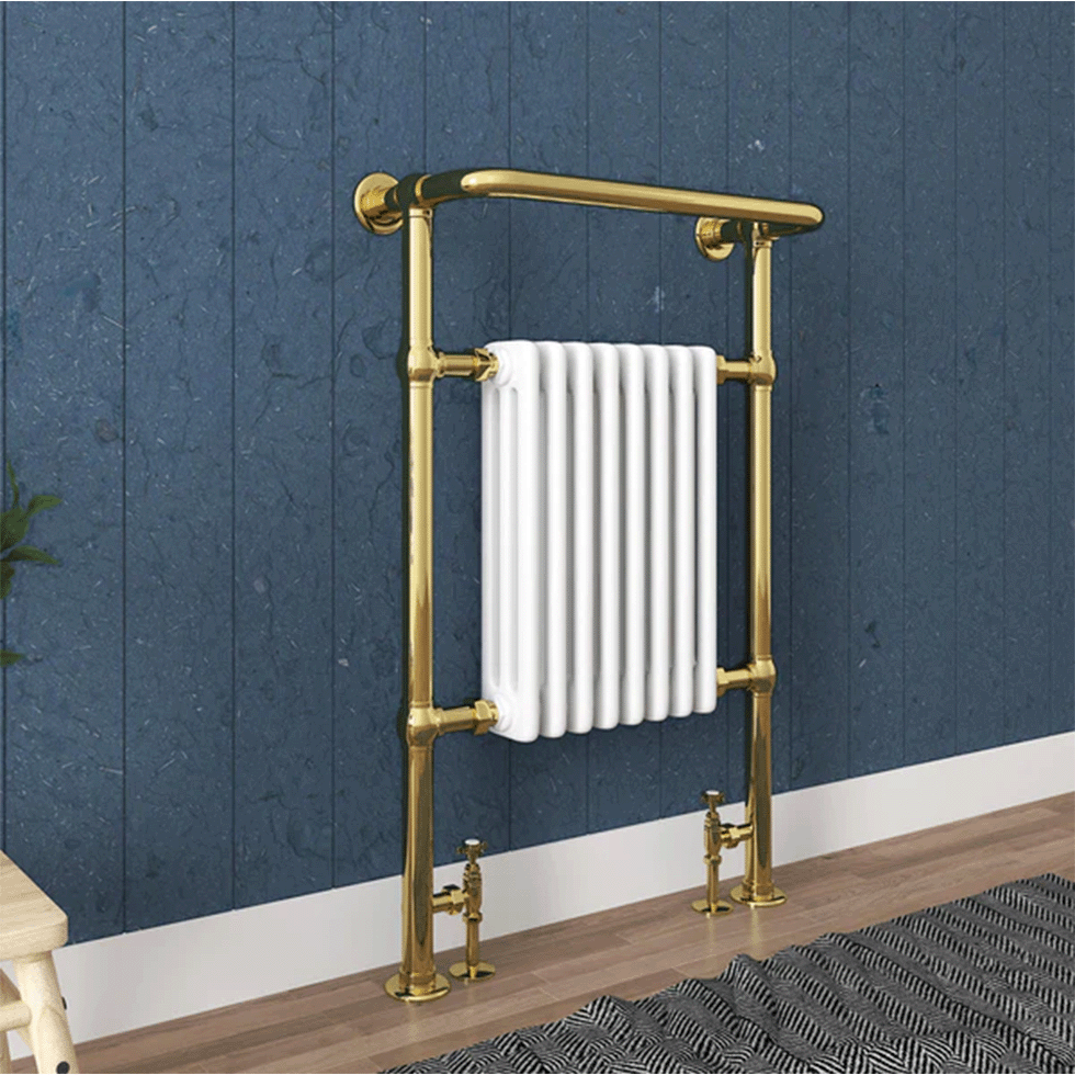 victorian style towel rail